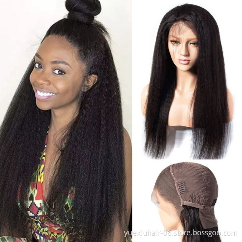 Wholesale Double Drawn 13X4 13X6 HD Swiss Lace Frontal Wig,Raw Virgin Cuticle Aligned Wig,Brazilian Human Hair